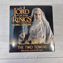 Lord of The Rings The Two Towers Trading Card Game Deluxe Starter Set 2002 New