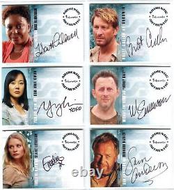 Lost Season 2 Two (12) Autograph Card Set A-13-A24 Inkworks Yunjin Kim