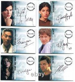 Lost Season 2 Two (12) Autograph Card Set A-13-A24 Inkworks Yunjin Kim