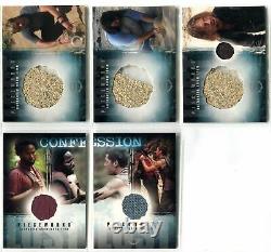 Lost Season 2 Two (14) Pieceworks Costume Card Set PW1-PW11 with PW12A + PW12B