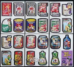 Lost Wacky Packages Variations 3rd/4th/Bonus QUAD White Back LAST TWO SETS