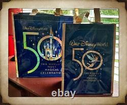 Lot 135 Disney Pins Princess, Villains, Stitch Two MK 50th Anniversary Bags
