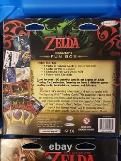 Lot of 6 Enterplay Legend of Zelda COLLECTOR'S FUN BOX Two Sets of 3 (see pics)