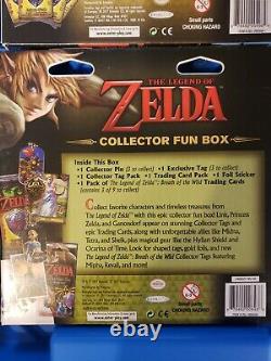 Lot of 6 Enterplay Legend of Zelda COLLECTOR'S FUN BOX Two Sets of 3 (see pics)