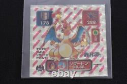 MInt Amada Pokemon 5 Stickers Set 1995 Nintendo Charizard Mew two #EO0065