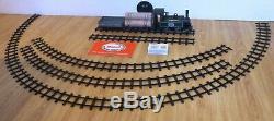 Mamaod SL1 Live Steam Railway Train Set With Track, Fuel and Two Wagons