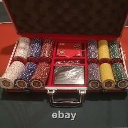 Manchester United poker set 300pc very rare