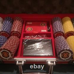 Manchester United poker set 300pc very rare