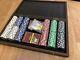 Manopoulus Luxury Poker Set. Slightly Used Box Condition, Brand New Chips+ Cards