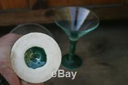 Martiki Martini Cocktail Glass Mug by Tiki Farm Set of Two in Original Package
