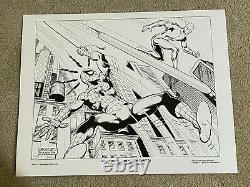 Marvel Spider-Man MARVEL TEAM-UP ART PORTFOLIO SET ONE & SET TWO 12 Prints