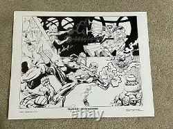 Marvel Spider-Man MARVEL TEAM-UP ART PORTFOLIO SET ONE & SET TWO 12 Prints