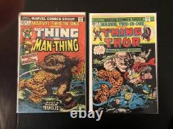 Marvel Two In One 1-100 Full Run Set Lot Complete Thing, Plus Annuals 1 7