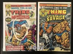 Marvel Two In One 1-100 Full Run Set Lot Complete Thing, Plus Annuals 1 7