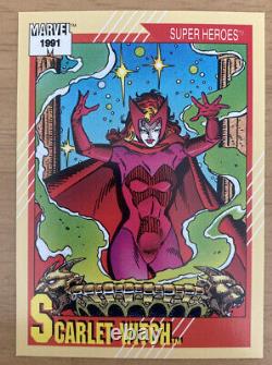 Marvel Universe Series Two 1991 Base Trading Card set Of 162 Cards Impel