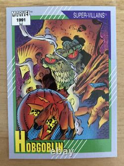 Marvel Universe Series Two 1991 Base Trading Card set Of 162 Cards Impel