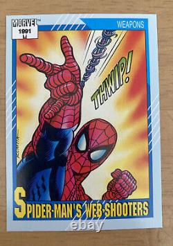 Marvel Universe Series Two 1991 Base Trading Card set Of 162 Cards Impel