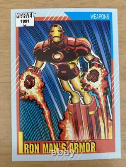 Marvel Universe Series Two 1991 Base Trading Card set Of 162 Cards Impel