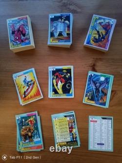 Marvel Universe Series Two (1991) set of 162 base cards + 3 holograms H1, H2 & H3