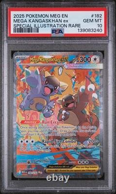 Mega Kangaskhan Ex Pokemon Mega Evolution Base Set 182/132 NM PSA 10