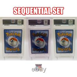 Mew Ex & Mewtwo Psa 9 Sequential Set S&v 151 Upc Pokemon Svp 052 053 205 2023