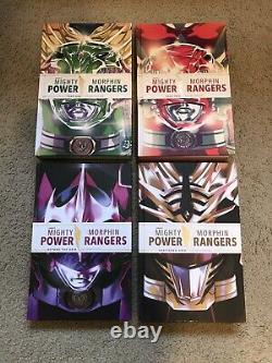 Mighty Morphin Power Rangers Deluxe Edition Hardcover Year One Two Grid OOP HTF