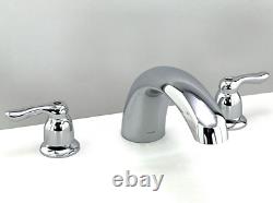 Moen T990 Chateau Two-Handle Low Arc Roman Tub Faucet Trim Set, Chrome $221 READ