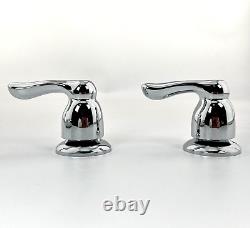 Moen T990 Chateau Two-Handle Low Arc Roman Tub Faucet Trim Set, Chrome $221 READ