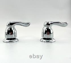 Moen T990 Chateau Two-Handle Low Arc Roman Tub Faucet Trim Set, Chrome $221 READ