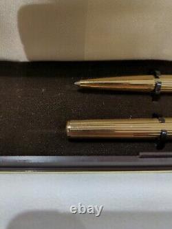 Mont Blanc Noblesse Two Pen Set Fountain Pen and Pen