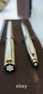 Mont Blanc Noblesse Two Pen Set Fountain Pen and Pen