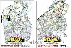 My hero academia the movie two hero animation art works 2 book set action chara