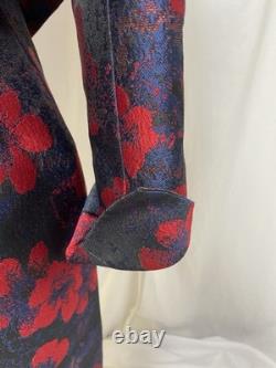 NEW $720 Doncaster Collection Skirt Suit Size 8 Two Piece Set Floral Sparkle New
