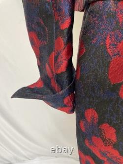 NEW $720 Doncaster Collection Skirt Suit Size 8 Two Piece Set Floral Sparkle New