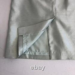NEW Collections Le Suit Sage Green Dupioni Designer Suit Sz 8 NWT Skirt Jacket