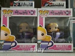 NEW! Exclusive Alice In Wonderland Mad Tea Party Funko Pop! Set of two