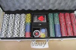 NEW Pokerstars 500 Piece Poker Chip Set, aluminium case