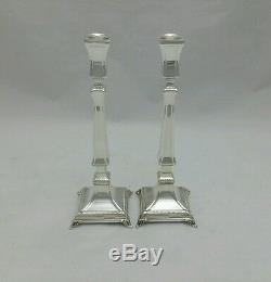 NEW Solid Silver Sterling 925 Pair two 2 Candlesticks Set Candle Holders Shabbat