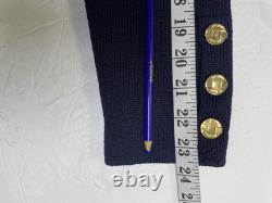 NEW St. John Collection By Marie Gray Two Piece Set Pant Suit Navy Blue Pockets