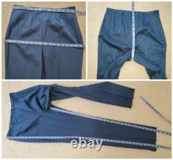 NWT Doncaster DD Collection Ladies 2Pc Pants & Blazer Suit Teal Sz. 4-6