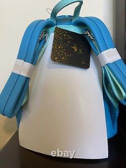 NWT Loungefly Disney Aladdin TWO TONED JASMINE Rajah Sequin Backpack and Ear Set