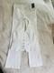 Nyc 5th Avenue Collection Set Halter Vest Sz 0 & Pants Sz 6 White Nwt