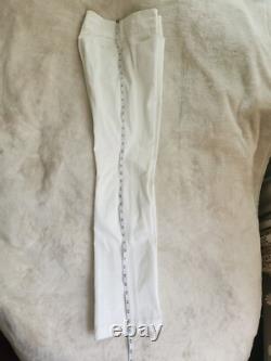 NYC 5th Avenue collection set halter vest sz 0 & pants sz 6 white NWT