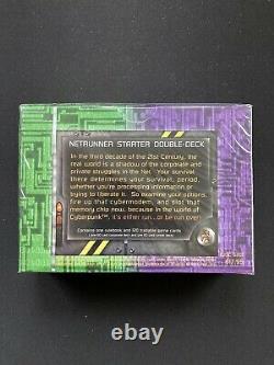 Netrunner CCG Base Set Limited v1.0 Two-Player Starter Deck Sealed