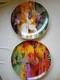 New Arte De Cafe Amaya Salazar Limited Edition 7.75 Plates Set Of 2 In Tin