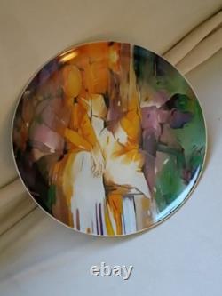New Arte de Cafe Amaya Salazar Limited Edition 7.75 Plates Set Of 2 In Tin