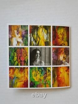 New Arte de Cafe Amaya Salazar Limited Edition 7.75 Plates Set Of 2 In Tin