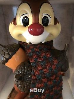 New Disney Parks Christmas Chip & Dale Nutcracker Set Of Two