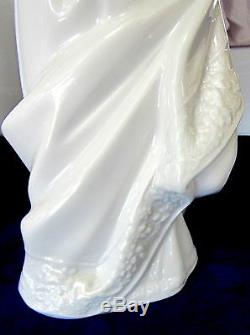 New Nao By Lladro #7019 Pretty And Shy (set) Bnib Two Girls White Dress Save$ Fs