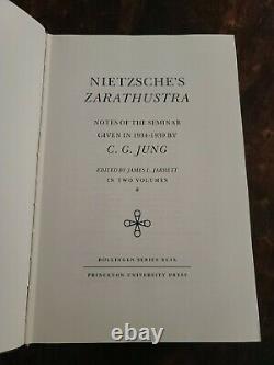 Nietzches Zarathustra Two Volume Set by C G Jung 1988